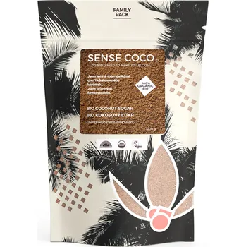Cukr Sense Coco BIO Kokosový cukr nerafinovaný 1 kg