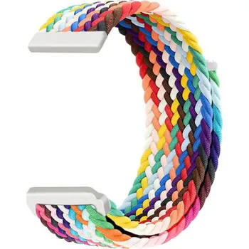 Příslušenství k chytrým hodinkám Madvell Pletený nylonový řemínek na suchý zip Sunrise 20mm