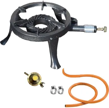 Turistický vařič Plynový hořák/vařič 5,5 kW PB + připojovací příslušenství