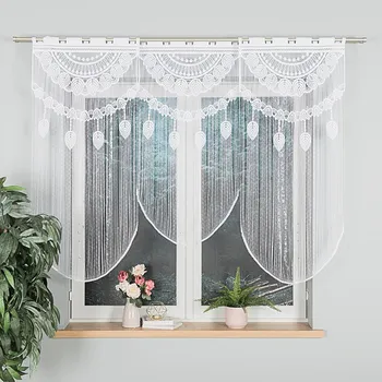 Panelová dekorační záclona na tyčovou gárnyž RANI šířka 60 cm výška od 120 cm do 140 cm (cena za 1 kus panelu) MyBestHome Rozměr: 60x140 cm cena je za 1 kus panelové záclony