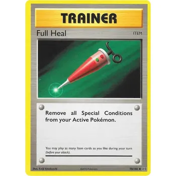 Sběratelská karetní hra Full Heal 078/108 - Evolutions Typ karty: Non-Holo