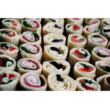 Hotové jídlo Kanapky z tortilly - sada 48ks