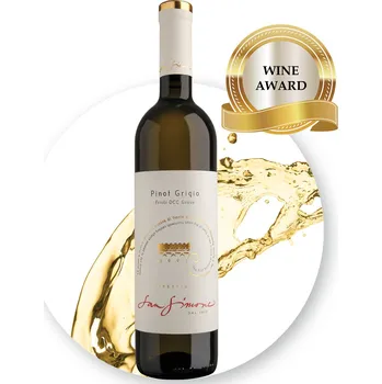 Víno San Simone Pinot Grigio Friuli DOC Grave Prestige objem: 0,75L Výborné k těstovinám