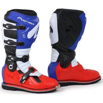 Moto obuv Forma Terrain Evolution TX White/Red/Blue 40
