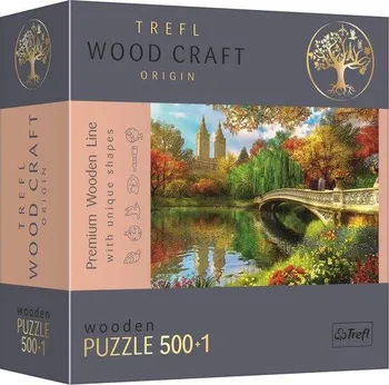 Puzzle Trefl Wood Craft Origin Central Park 501 dílků
