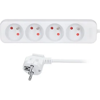 elektrický kabel Solight Emos P0413C 3m 4 zásuvky