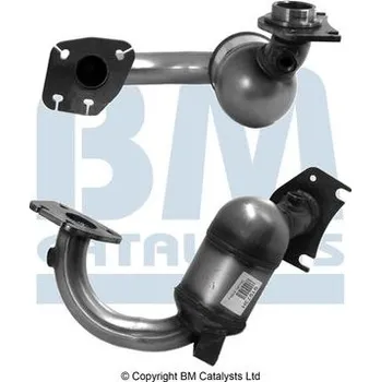 Výfukový systém Katalyzátor BM CATALYSTS BM91973H
