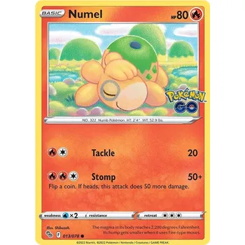 Karetní hra Pokémon TCG Numel 013/078
