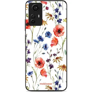 Pouzdro na mobilní telefon Lesklý kryt Mobiwear Glossy - Xiaomi Redmi Note 12S - G032G - Luční kvítí (Prémiové lesklé pouzdro, obal, kryt Mobiwear Glossy na mobil Xiaomi Redmi Note 12S - G032G - Luční kvítí, materiál Plast + TPU silikon - krytí po všech stranách, neošoupatelný)