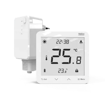 Stavebniny TECH Controllers Termostat EU-297v2 (bezdrôtový) + Garancia ceny: Niekto ponúka tento produkt lacnejšie? Máme pre Vás zľavu!