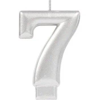 Svíčka Stříbrná svíčka 7