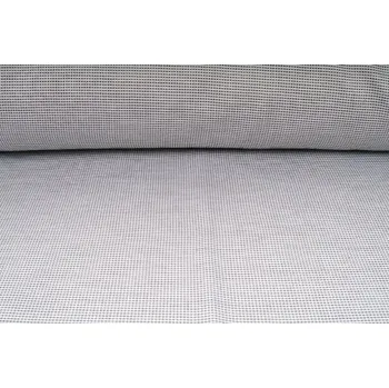 Plátno bavlněné, košilovina, popelín, jemná kostka 1 x 1mm, metráž, látky