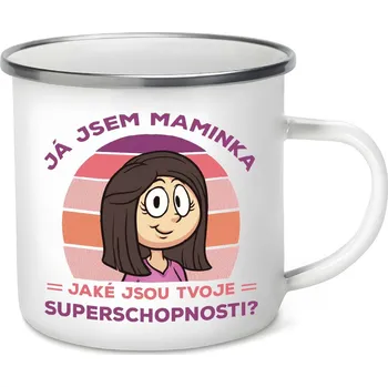 Plecháček - Já jsem maminka (černovláska). Jaká je tvoje superschopnost?