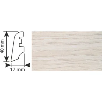 Podlahová lišta K - Produkt K-Produkt lišta KP40 3739 Dub béžový