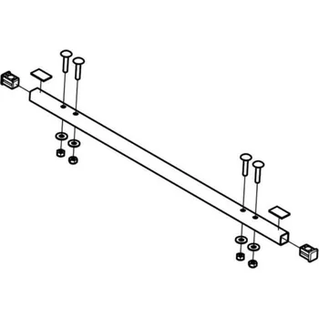 vozík za kolo Thule Square Seat Bar Single