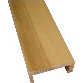 přechodová lišta Panelákový práh Jasan úzký-délka 91,5 šířka 6,5 cm