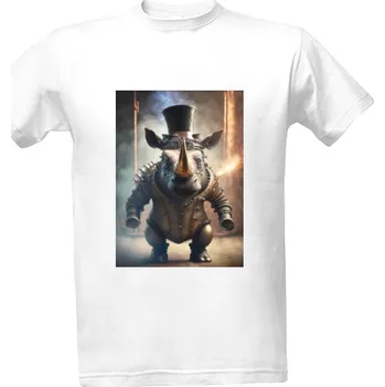 Pánská móda Tričko s potiskem Hippo tričko pánské