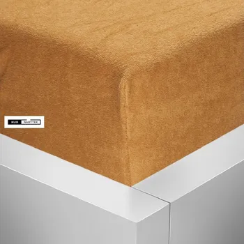 Prostěradlo Stanex Froté napínací prostěradlo béžové ROZMĚR: (š/d/v) 200 x 220 x 20 cm
