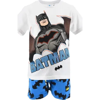 Bílo-modrý letní set Batman Velikost: 128