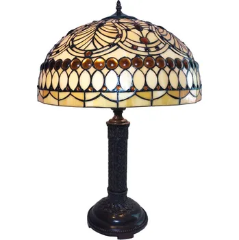 Dekorativní svítidlo Stolní lampa Tiffany Pascaline – 46x62 cm + doprava zdarma