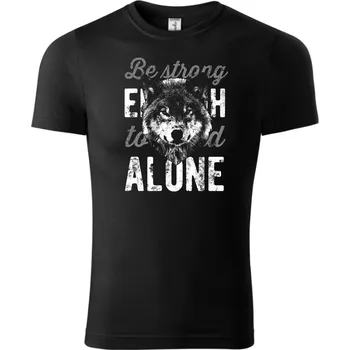 Chlapecké tričko Fenomeno Dětské tričko Wolf alone Velikost: 110 cm/4 roky