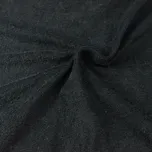 Brotex Froté prostěradlo černé Rozměr: 100x200