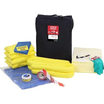 Sorbent Havarijní sorpční ekonomická souprava, chemická, v přenosné tašce