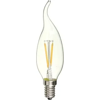 Žárovka LED žárovka AMPSS02 Filament, E14 2W, teplá bílá