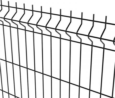 Nylofor 3D, svařovaný plotový panel, 2500 x 1530 mm, Ø 5 mm, pozinkovaný, poplastovaný