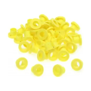 Spojovací materiál motoru 10x plast. podložka Danmar žlutá