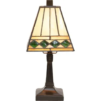 Dekorativní svítidlo Stolní lampa Tiffany Pyramid – 20x20x30 cm + doprava zdarma
