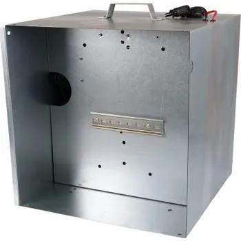 Ohradník Přenosná schránka na zdroj ohradníku fencee, pro solární panely 200 W, regulátor 15 A