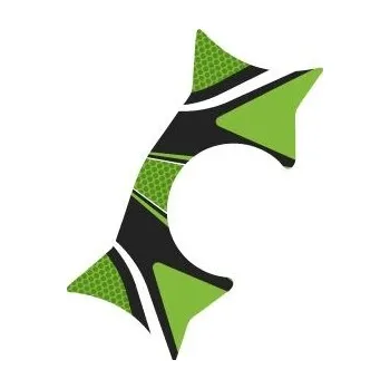 Ochranné nálepky na "brýle" PUIG RADIKAL 6943V zelená