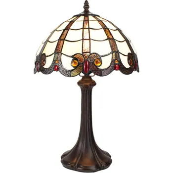 Dekorativní svítidlo Stolní lampa Tiffany Anneloes – 31x43 cm + doprava zdarma
