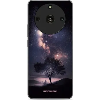 Pouzdro na mobilní telefon Lesklý kryt Mobiwear Glossy - Realme 11 Pro+ - G005G Strom s galaxií (Prémiové lesklé pouzdro, obal, kryt Mobiwear Glossy na mobil Realme 11 Pro+ - G005G Strom s galaxií, materiál Plast + TPU silikon - krytí po všech stranách, neošoupatelný potisk, tenké)