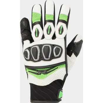 Moto rukavice Moto rukavice RICHA TURBO zelené - Velikost XXL
