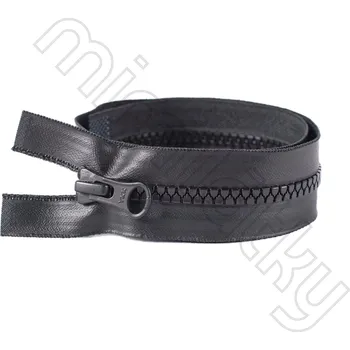 Zip kostěný dělitelný voděodolný VISLON® černá 30 cm YKK