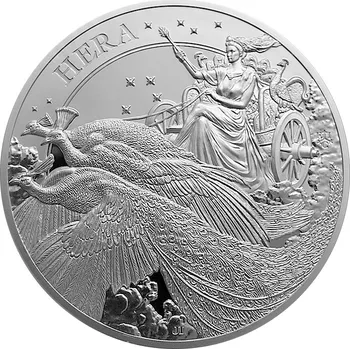 Stříbrná mince Bohyně - Hera 5 Oz 2022 Proof