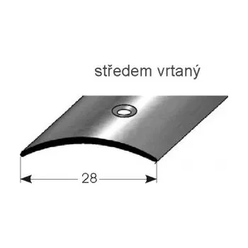 přechodová lišta Auer MP Přechodový profil 28 x 1,5 mm, šroubovací Barva dekoru: světlý bronz AUER, Délka lišty: 100 cm