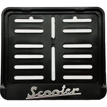 Držák SPZ Podložka pod SPZ s 3D nápisem Scooter