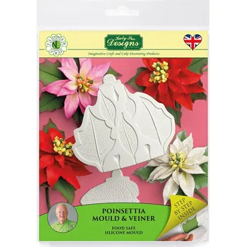 Nádoba na pečení KATY SUE - silikonová forma - Žilkované listy