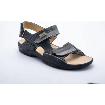 Pánské sandále MEDISTYLE zdravotní pánský sandál JINDRA Barva: Černá, Velikost EU: 41