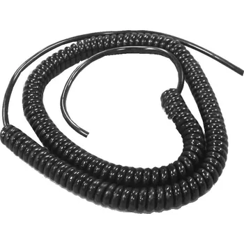 Garážová vrata spirálový kabel GfA 4-žilový - točený (kroucený) kabel 4-žilový pro pohony GfA, délka spirály 900 mm, po natažení max. 3600 mm