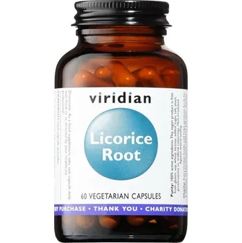 VIRIDIAN Licorice Root 60 kapslí