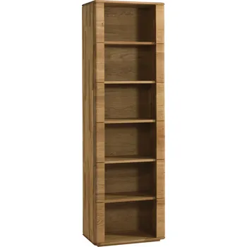 Komoda Luxusní dubová knihovna DENVER - DALLAS 14 Barevné provedení: Dub - přírodní