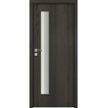 Interiérové dveře Interiérové dveře Sierra prosklené 70 L antracit (VÝROBA NA OBJEDNÁVKU)