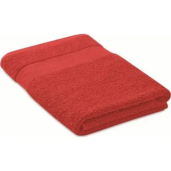 Ručník, přírodní bavlna 140x70 - PERRY, červená