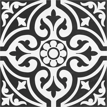 Dlažba SUPERCERAMICA HIDRAULICO dlažba Ronda Black 45x45 (1,62m2) HDO007