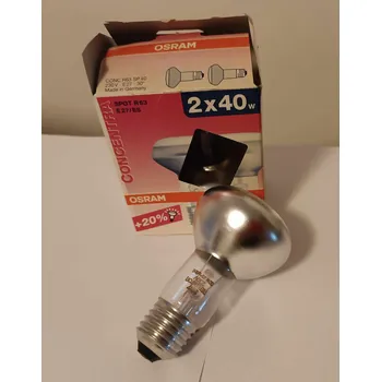Osvětlení Osram Spot R63 bodová žárovka 40w/E27 2ks