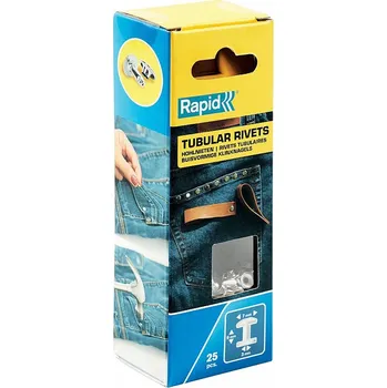 Nýt Nýty trubkové Rapid pr. 7x9mm, 25ks, blistr